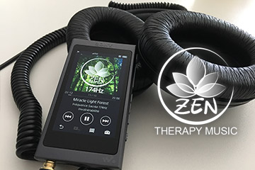 Illustration Zen Therapy Music